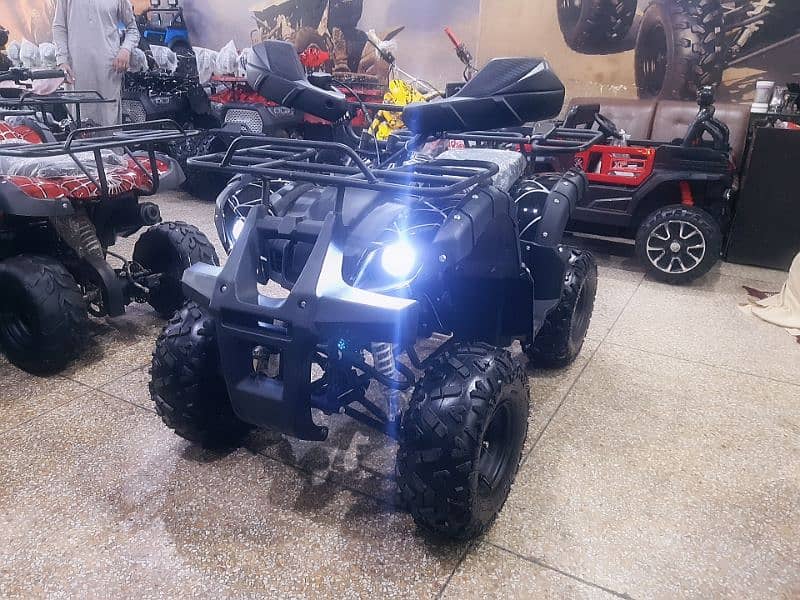 revers gear 125cc jeep atv quad  dubai import delivery all Pakistan 4