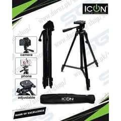 Icon Professional Tripods Available For Camera, Mobile, IPhone