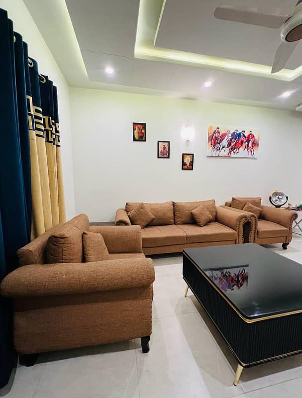 One Bed Furnished Flats available for rent in G-16 12
