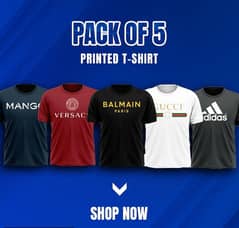 Hot Deals | Summer Sale | Pack of 5 Shirts | Summer T shirts