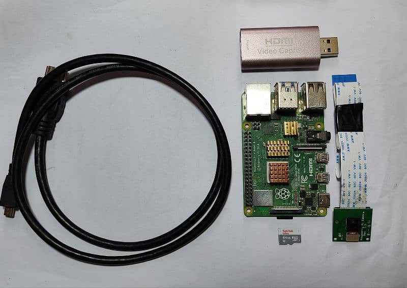 Raspberry Pi-4 Model-B ( 4GB Ram)  With Other Part's(03454505844) 4