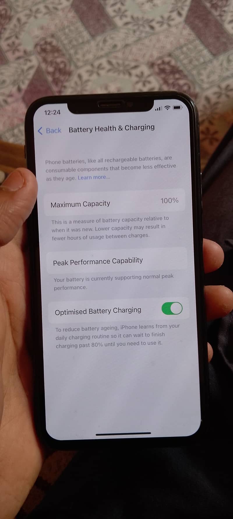 iPhone X pta approved 64gb 5