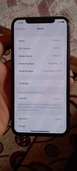 iPhone X pta approved 64gb 6