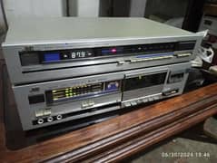 JVC cassette player and radio tuner