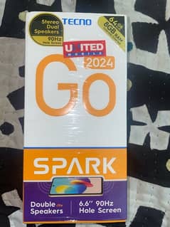 TECNO SPARK 2024 (7 OFFICIAL MONTH WARRANTY)