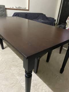 Like new dining table from interwood