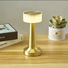 Portable led table lamp with touch sensor