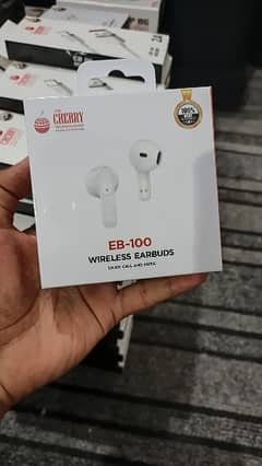 EB100 EARBUDS 6 month warranty