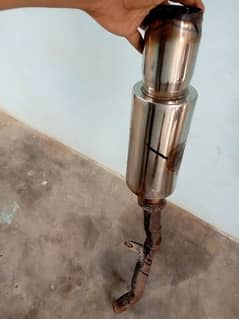 exhaust for 125 cc , 70 bike