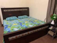 Wooden Bed Set Good Condition Reasonable Price