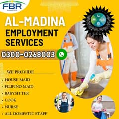 Domestic And Maid Staff Available / Domestic staff , Cook , Driver -