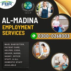 Domestic And Maid Staff Available / Domestic staff , Cook , Driver -