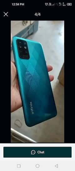 I Am Selling infinix note 8i 6/128 All ok hn with box and charger