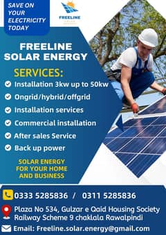 Solar Panel, Solar Installation, Solar Complete Solution, 5KW to 100KW