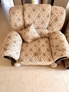 5 Seater Tali Wood Sofa Set