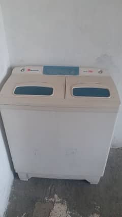 washing machine + dryer