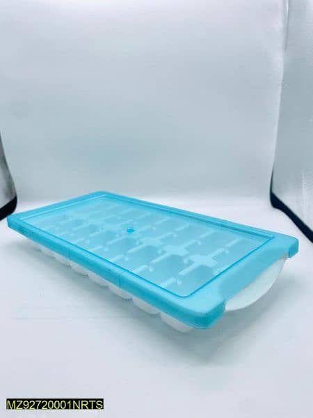 Ice Tray With Cover, 16 Ice Cube 0