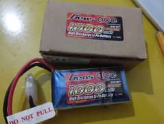 Gen Ace 1000 mAh Li-Po battery with charger