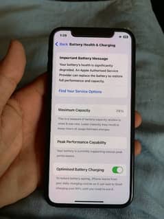 Iphone xs jv 64GB health 74% water pack