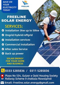 Solar Panel, Solar Installation, Solar Complete Solution, 5KW to 100K