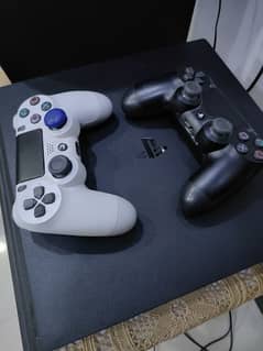 PS4 Pro 1 TB (Model: 7216B) with 2 Controllers
