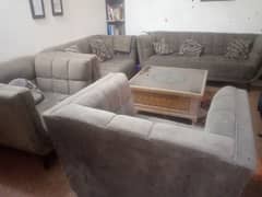 7 seater Sofa set with table