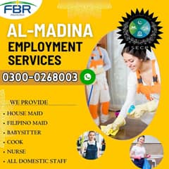 Baby Sitter / House Maids / Couple / Patient Care / Nanny / Maid