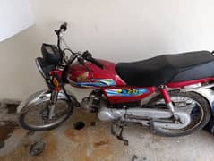 honda cd70 new condition only 10k km used