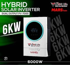 Long life 6kw Hybrid Inverter Pv 7000