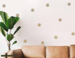 Flower Design Wall Sticker