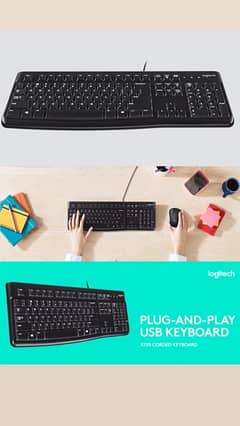 Logitech brand new keyboard amerian lot