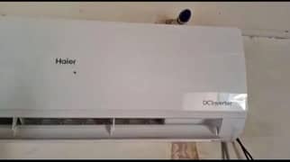 Haier Ac DC inverter 1.5ton condition 10by10