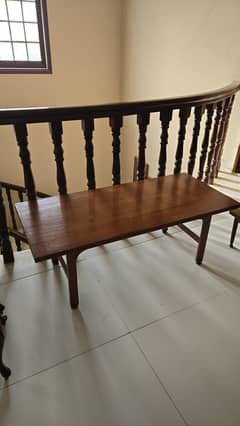 Brown table