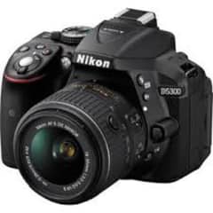 Nikon D5300 DSLR Camera 18-55 lens - SGC