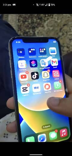 iPhone x PTA approved 256gb