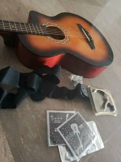 fender squire sa-105 acoustic guitar all ok complete box