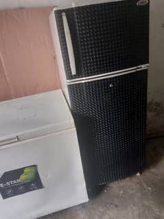 freezer and fridge