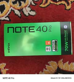 infinix Note 40 pro