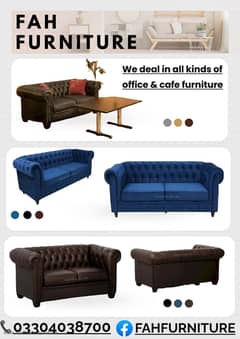 Sofa set / L Shape sofa / Cheaster sofa / Wooden sofa