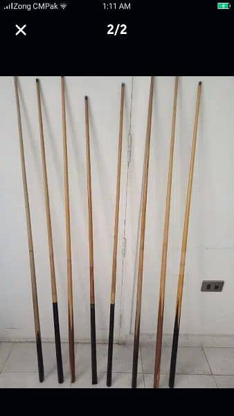 SNOOKER  BILLIARD  STICKS 0