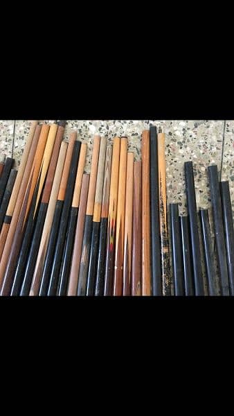 SNOOKER  BILLIARD  STICKS 4