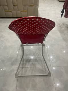 Tinnies Red High Chair