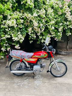 Road Prince 70cc 2022Model applied for brand-new condition