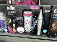 Braun silk-epil all models of epilators and ipl available