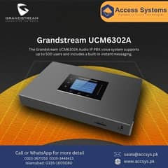 Cisco Polycom Grandstream Voip IP PBX UCM 6302A 6304A 6308 Accsys. pk