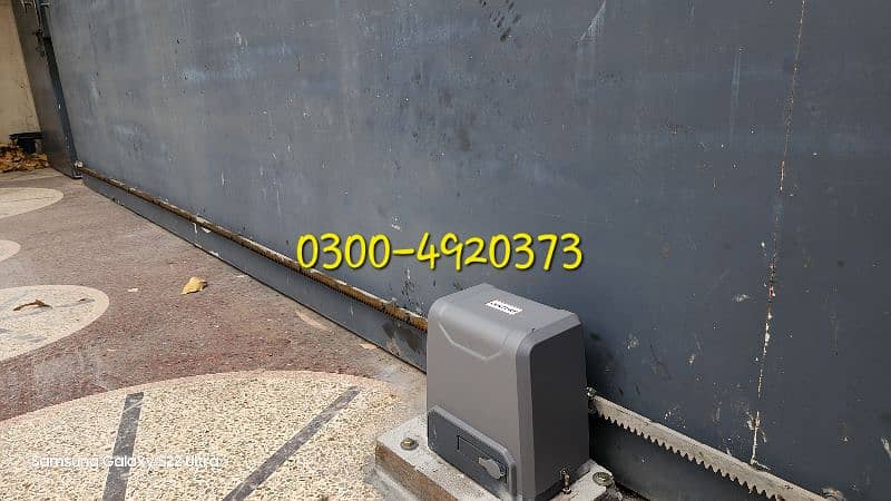 Heavy Duty Sliding Gate Motor !! Bullet proof gate Automation 1