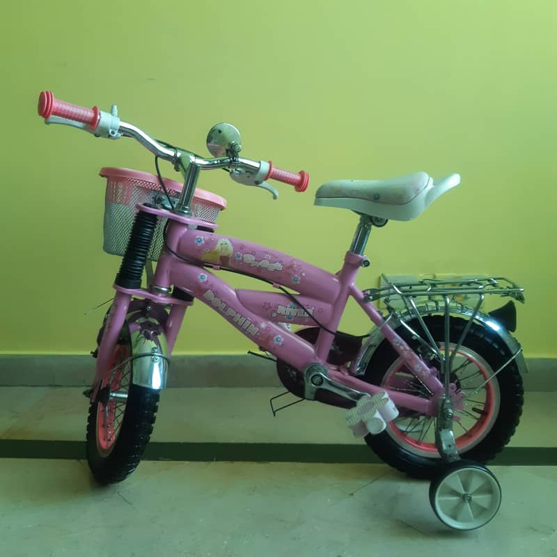 Kids Bicycle with supporting wheels 5