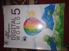 Digital world 5 computer book