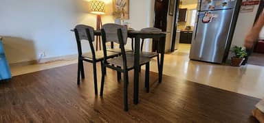 "Interwood 4-Seater Dining Table in Excellent Condition