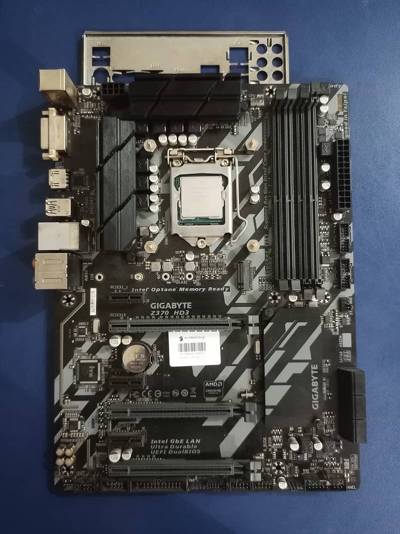 i5 9600k + gigabyte z370 hd3 motherboard 0